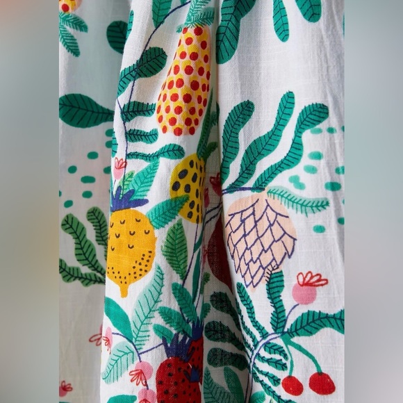 NEW Anthropologie Fruit Tree Dish Towel ~ 🍍 - Picture 2 of 5